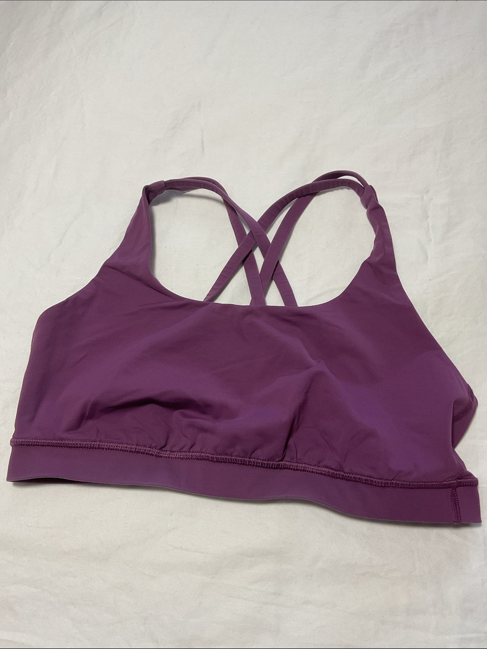Lululemon Energy Bra  
Size 10, Purple